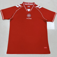 26-27 Denmark Home Fans Soccer Jersey