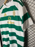 26-27 Celtic Green White 60th Anniversary Fans Soccer Jersey