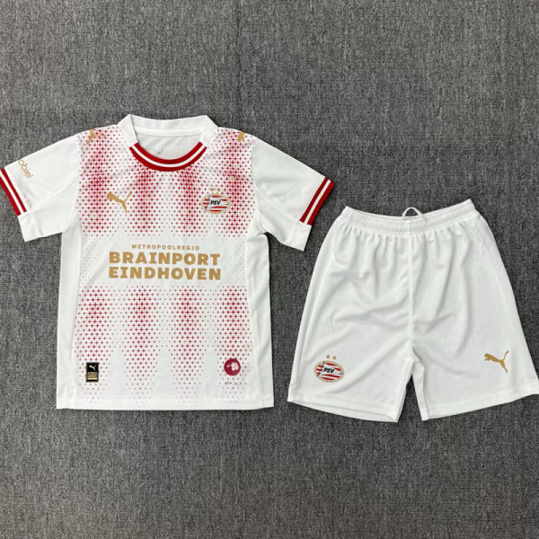 26-27 PSV Fourth Kids Soccer Jersey