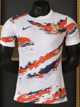 26-27 France White Blue Special Edition Player Version Training shirts
