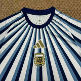 26-27 Argentina Blue White Fans Training shirts