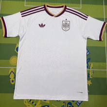 26-27 Spain Away Fans Soccer Jersey