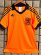1980 Netherlands Home Retro Soccer Jersey