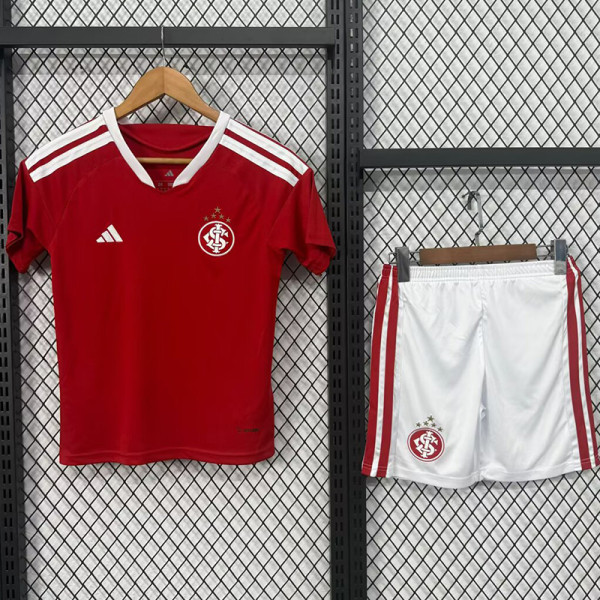 26-27 Internacional Home Kids Soccer Jersey