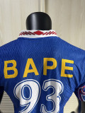 2026 Bathing APE #93 Blue Special Edition Player Version Training shirts