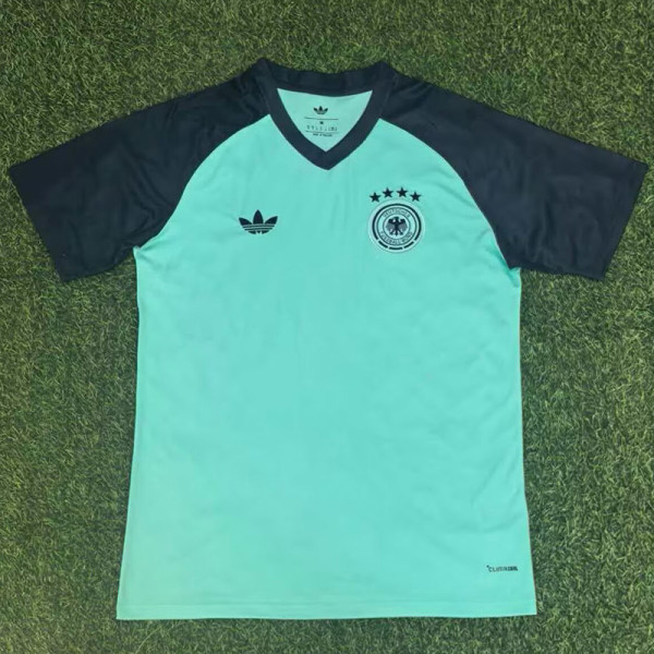 26-27 Germany Green Goalkeeper Fans Soccer Jersey