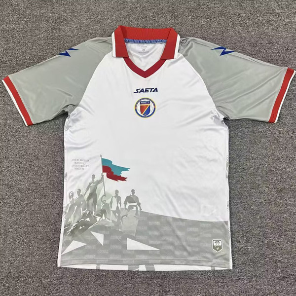 26-27 Haiti Away Fans Soccer Jersey