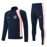 26-27 BAR Royal blue Jacket Tracksuit
