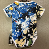 25-26 Man Utd  Blue Baby Infant Crawl Suit