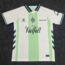 26-27 Werder Bremen White Green Fans Soccer Jersey