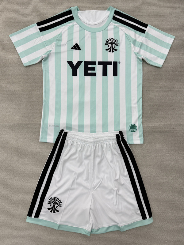 26-27 Austin FC Away Kids Soccer Jersey