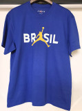 26-27 Brazil Blue High Quality Casual T-Shirt