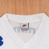 1991-1992 PSG Paris White Retro Soccer Jersey