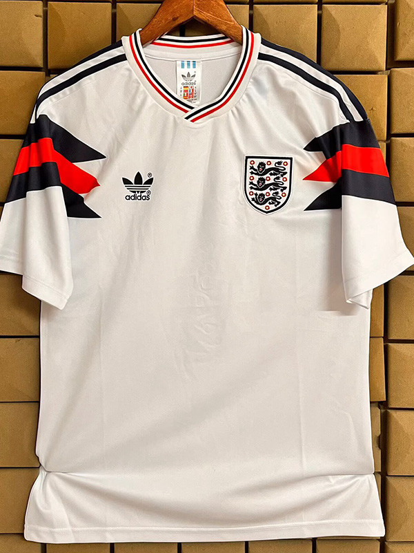 1990 England Retro Special Edition Soccer Jersey