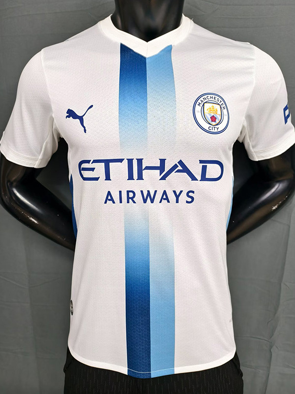 26-27 Man City Away Player Version Soccer Jersey