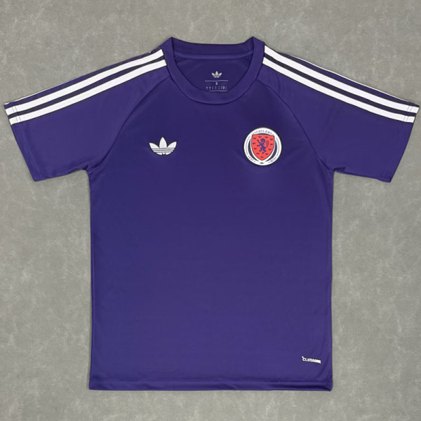 25-26 Scotland Casual Edition Purple Training shirts