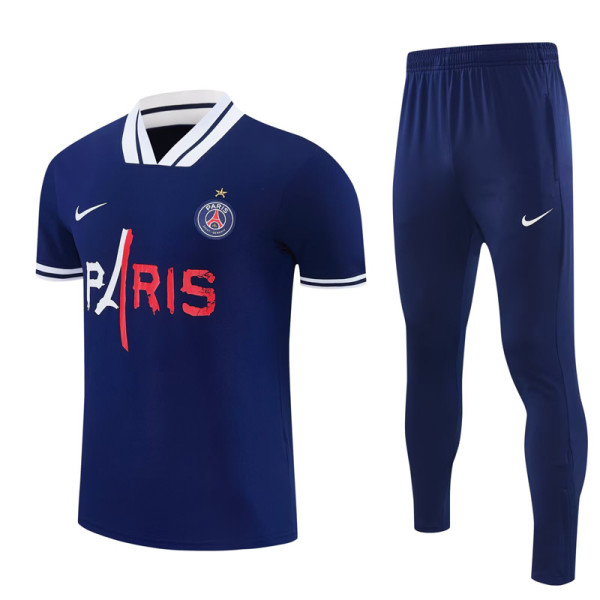 26-27 PSG Royal blue Polo Tracksuit