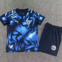 26-27 Paraguay Away Kids Soccer Jersey