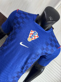 26-27 Croatia Home Player Version Soccer Jersey