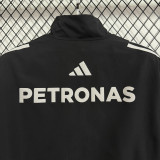 2026 F1 Mercedes Black Racing Windbreaker