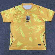 26-27 England Yellow Goalkeeper Fans Soccer Jersey