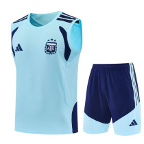 26-27 Argentina Light blue Tank top and shorts suit