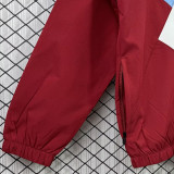 1990-1992 Sevilla White Red Retro Windbreaker
