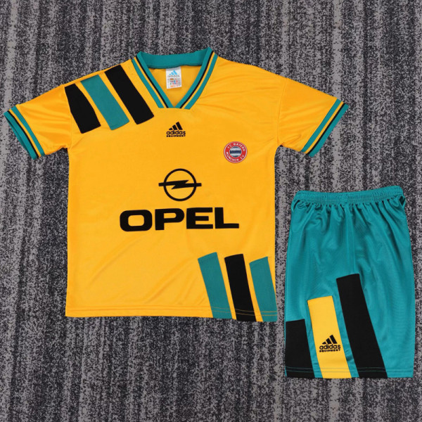 1993-1995 Bayern Away Kids Retro Soccer Jersey
