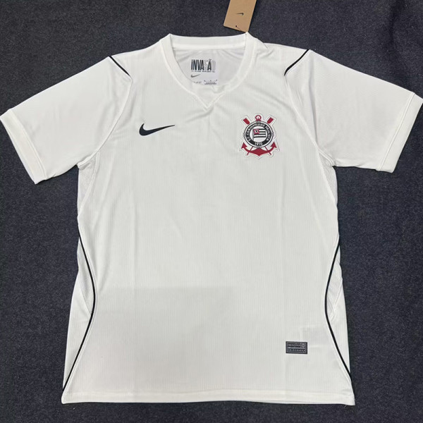 26-27 Corinthians White Fans Soccer Jersey
