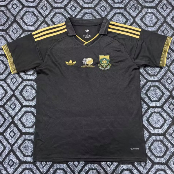 26-27 South Africa Black Special Edition Fans Soccer Jersey