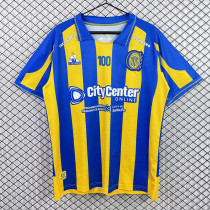 26-27 Rosario Central Home Fans Soccer Jersey