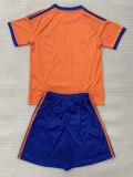 26-27 Germany Orange Goalkeeper Kids Soccer Jersey