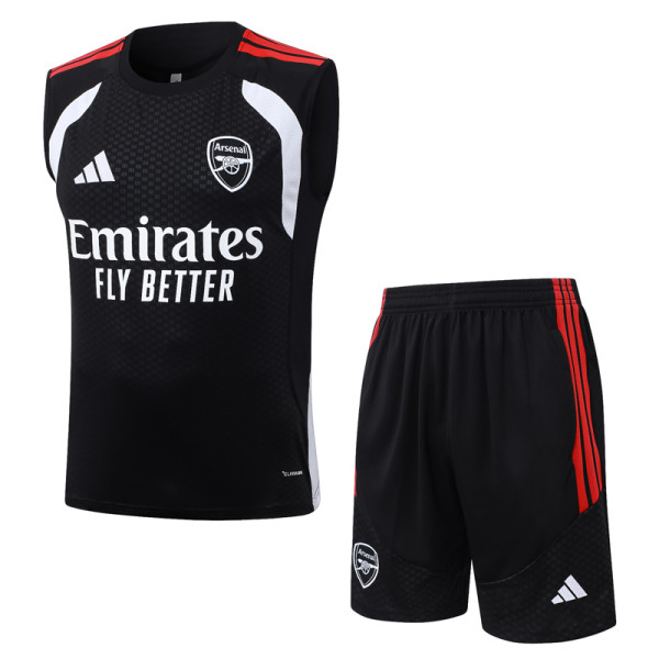 26-27 ARS Black Tank top and shorts suit #D26025