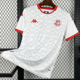 26-27 Tunisia Away Fans Soccer Jersey (Right-Arm Patch)