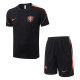 26-27 Netherlands Black Training Short Suit #J26029