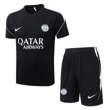 26-27 PSG Black Training Short Suit #J26024