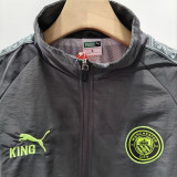 26-27 Man City Dark gray Windbreaker