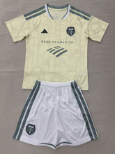 26-27 Portland Timbers Away Kids Soccer Jersey