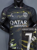 25-26 PSG Jordan Night Edition Kvaratskhelia # 7 Labubu Print Player Version Soccer jersey
