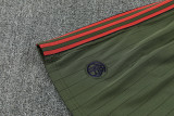 25-26 Bayern Dark green Tank top and shorts suit