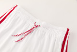 26-27 Man Utd White Training Short Suit