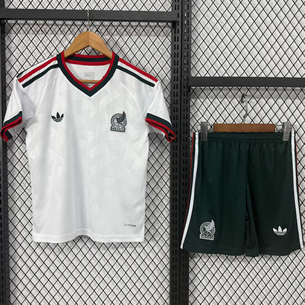 26-27 Mexico Away Kids Soccer Jersey