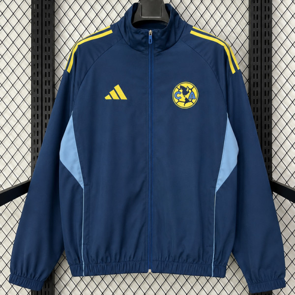 26-27 Club America Blue Windbreaker