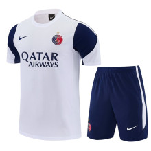 26-27 PSG White Training Short Suit