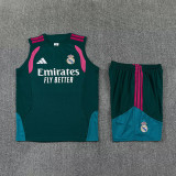 26-27 RMA Dark green Tank top and shorts suit