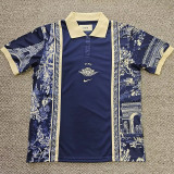 26-27 PSG Blue Black Casual Edition Polo Short Sleeve