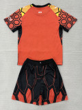 26-27 Man City Orange Goalkeeper Kids Soccer Jersey