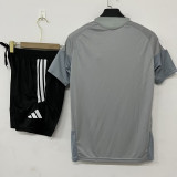 26-27 Los Angeles Gray Training Short Suit