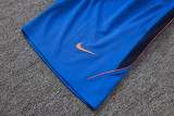 26-27 France Fancy blue Tank top and shorts suit #D26032