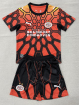 26-27 PSV Orange Goalkeeper Kids Soccer Jersey